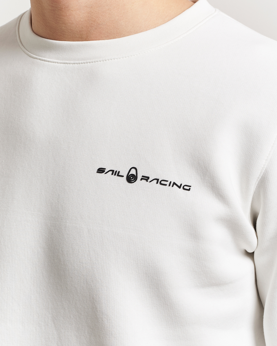 Men | Sweaters & Knitwear | Sail Racing | Bowman Crew Neck Sweatshirt Storm White