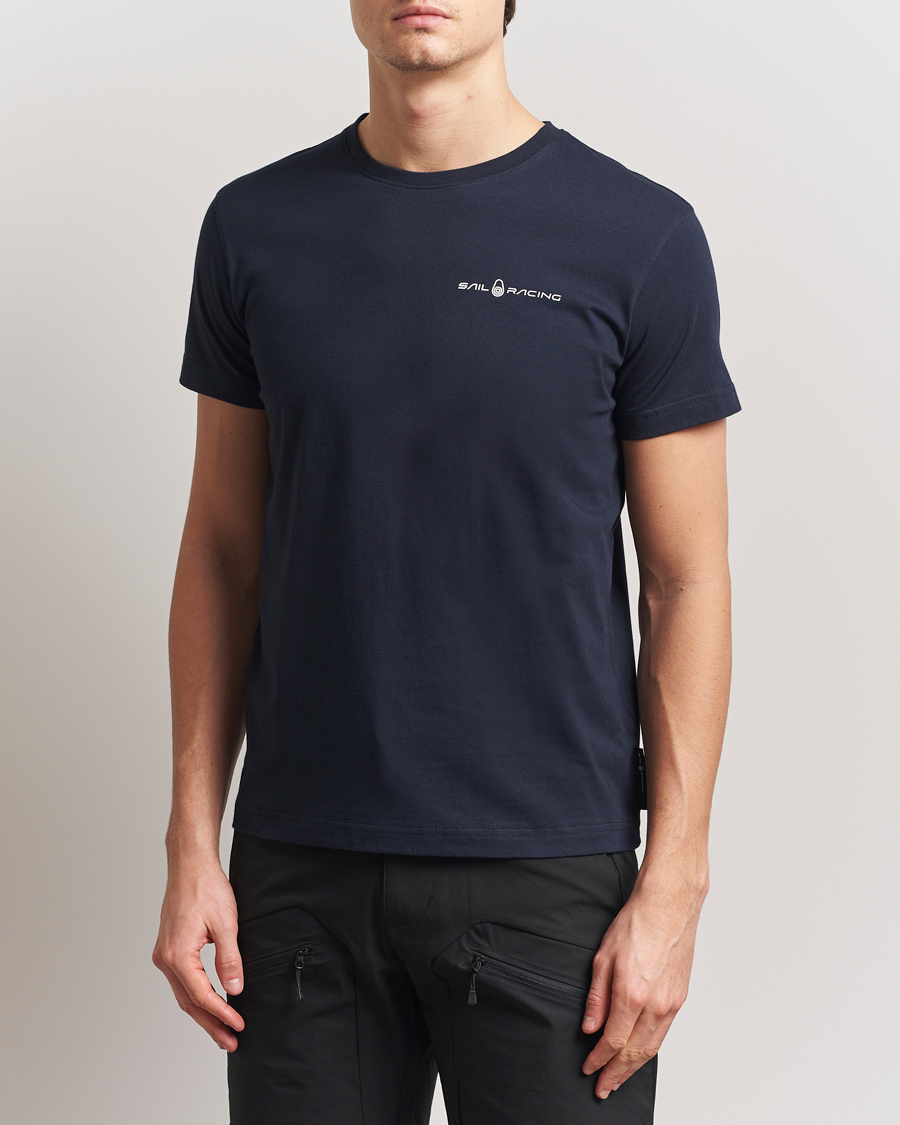 Men | T-Shirts | Sail Racing | Bowman Crew Neck T-Shirt Dark Navy