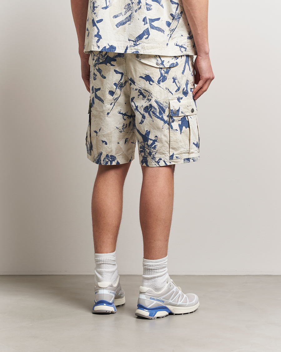 Men | Shorts | Stone Island | Stretch Ripstop Camo Shorts Desert