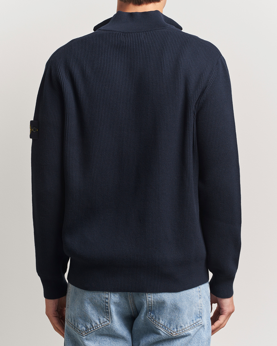 STONE ISLAND, 01FW FULLZIP KNIT SWEATER