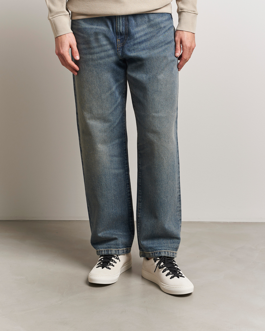 Men | Sweaters & Knitwear | Stone Island | Organic Cotton Waffle Fleece Sweatshirt Desert