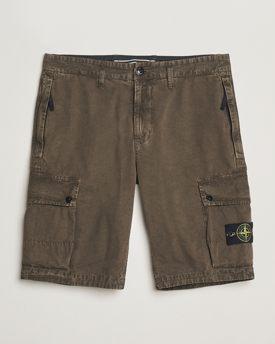パンツ STONE  20SS Cargo Shorts-Blk/28 Stone Island Supima-cotton Cargo Shorts | Black | FARFETCH