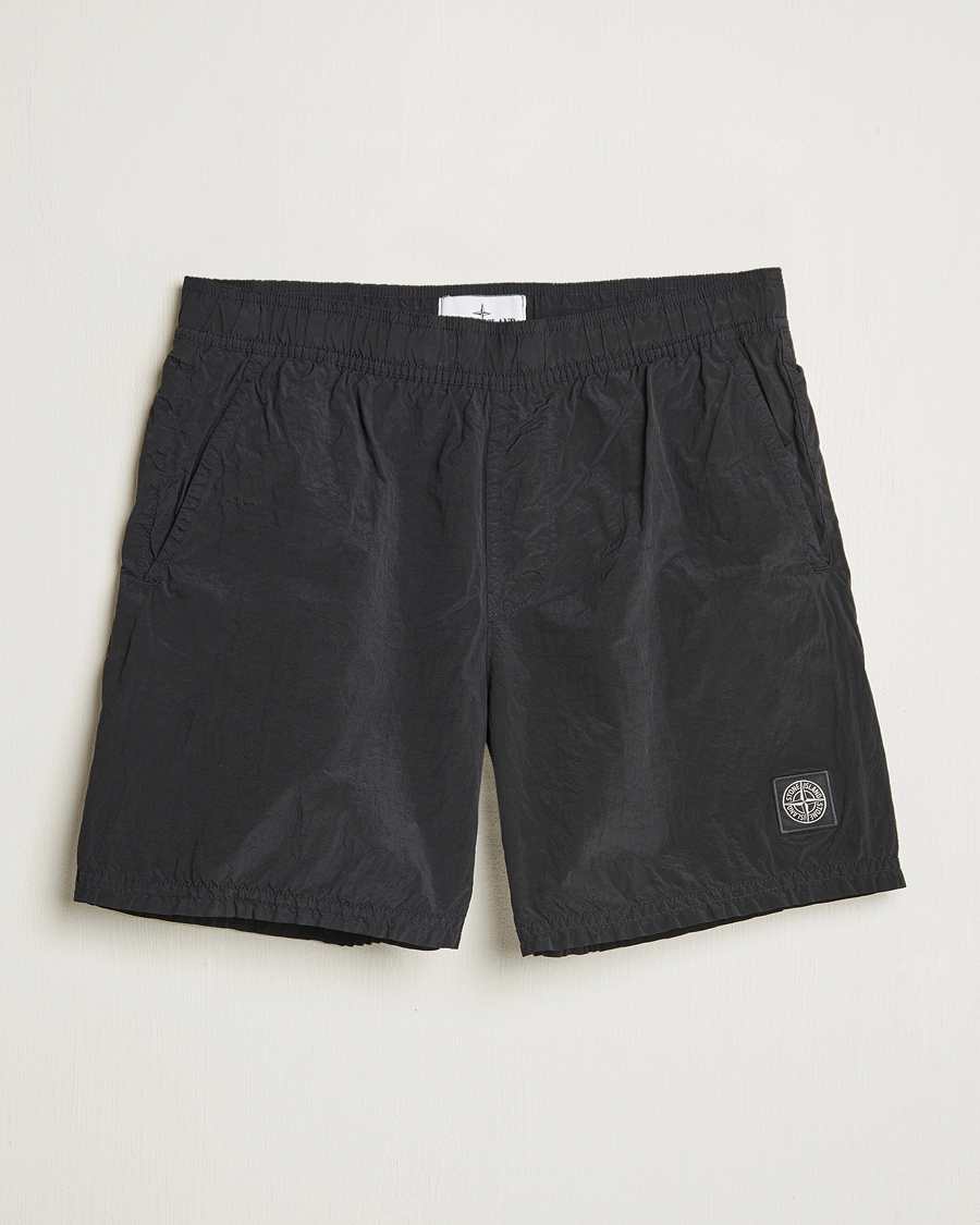 Men | Swimwear | Stone Island | Nylon Metal Econyl Swimshorts Black