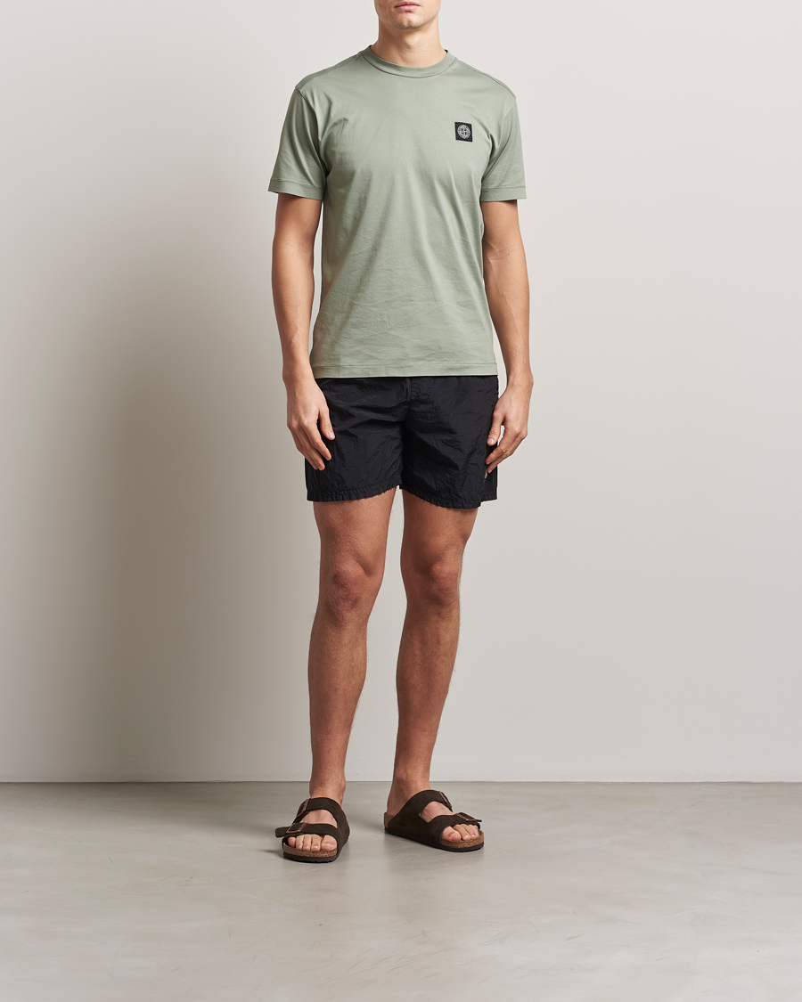 Men | Swimwear | Stone Island | Nylon Metal Econyl Swimshorts Black