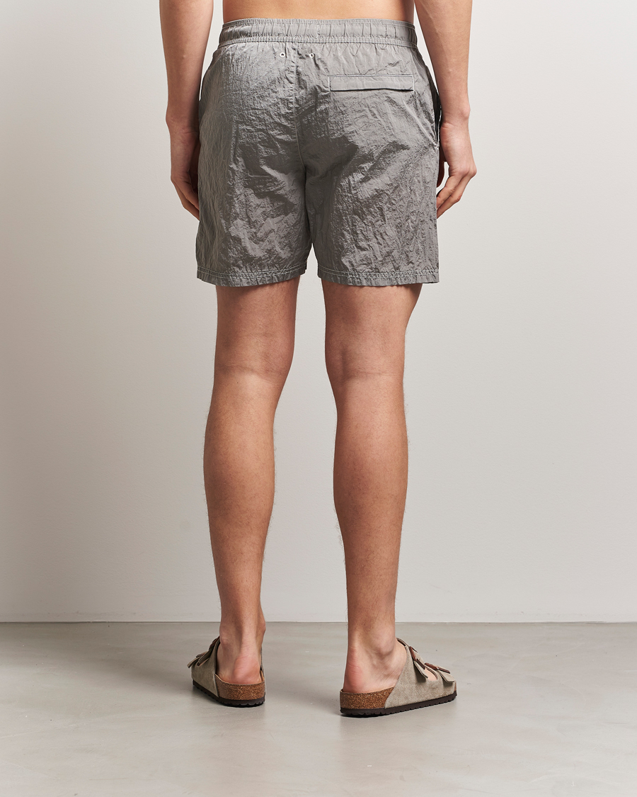 Stone Island Nylon Metal Econyl Swimshorts Pearl Grey at