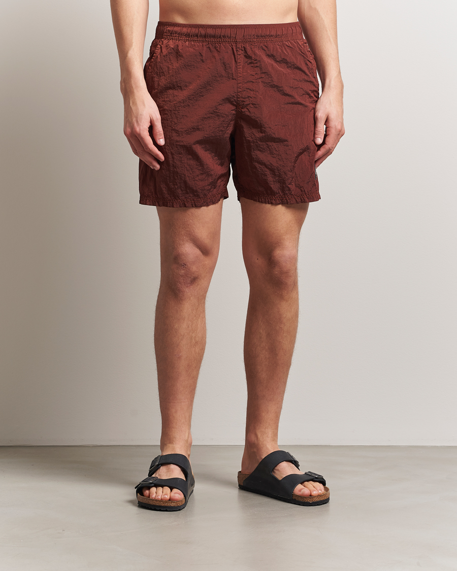 Men | Swimwear | Stone Island | Nylon Metal Econyl Swimshorts Copper