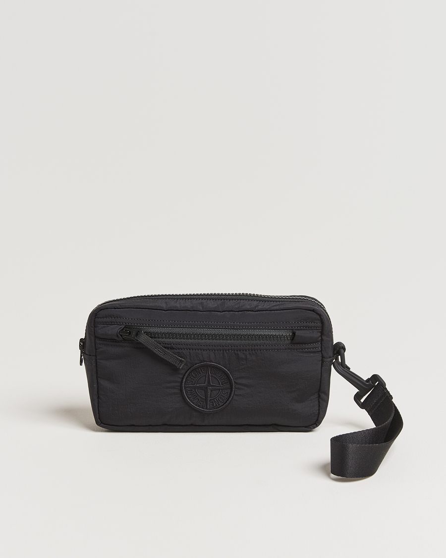 Men | Stone Island Nylon Metal Pouch Black | Stone Island | Nylon Metal Pouch Black