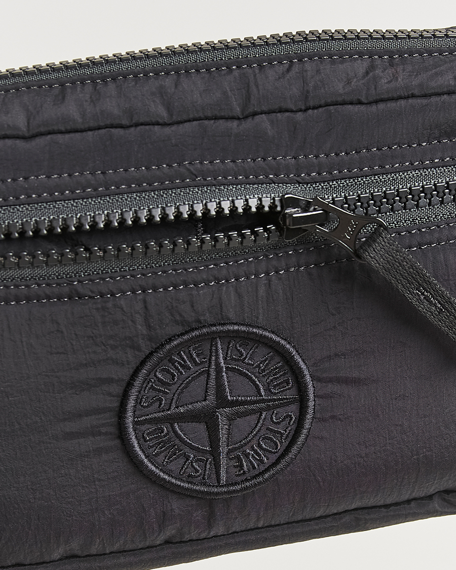 Men | Stone Island Nylon Metal Pouch Black | Stone Island | Nylon Metal Pouch Black