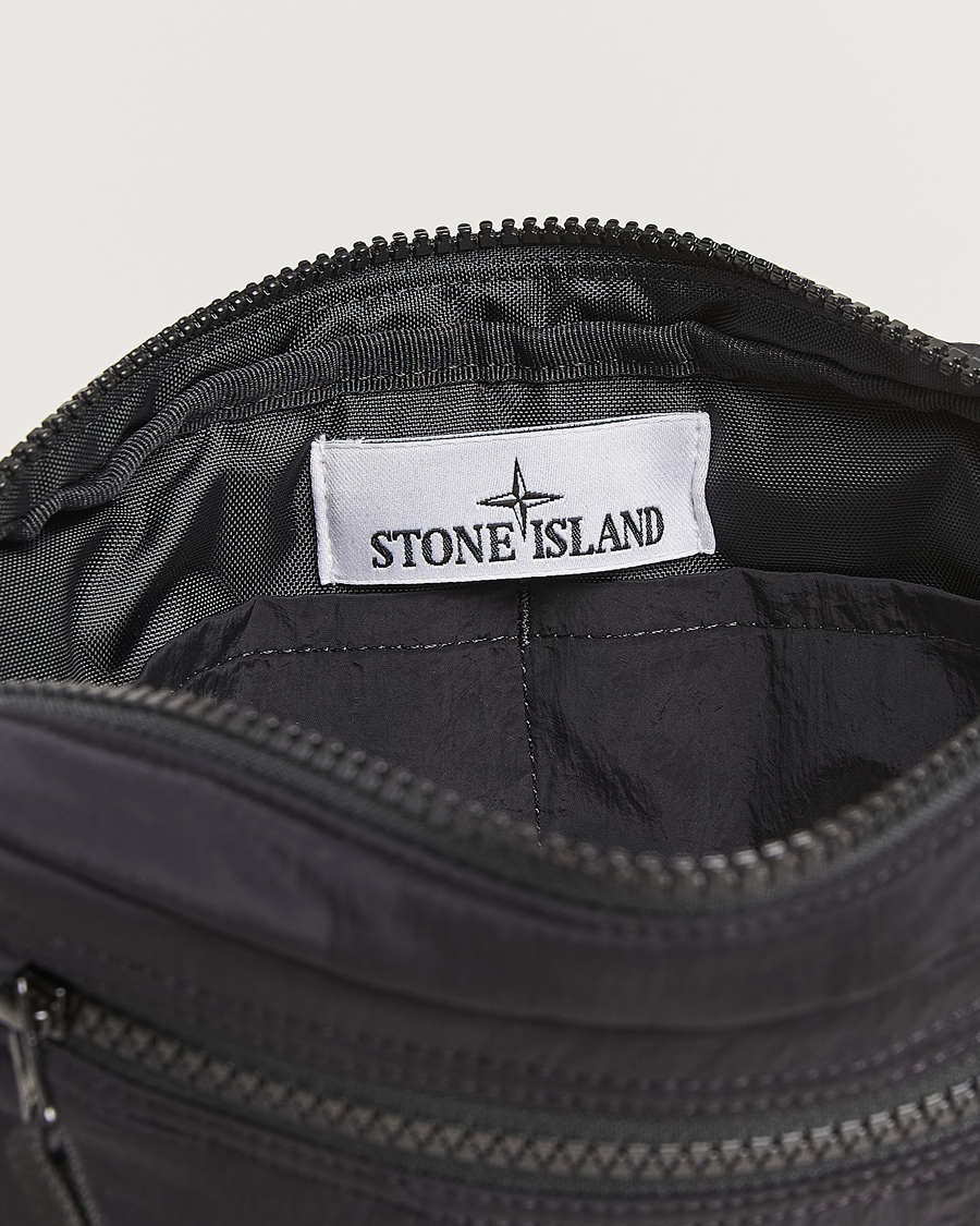 Men | Stone Island Nylon Metal Pouch Black | Stone Island | Nylon Metal Pouch Black