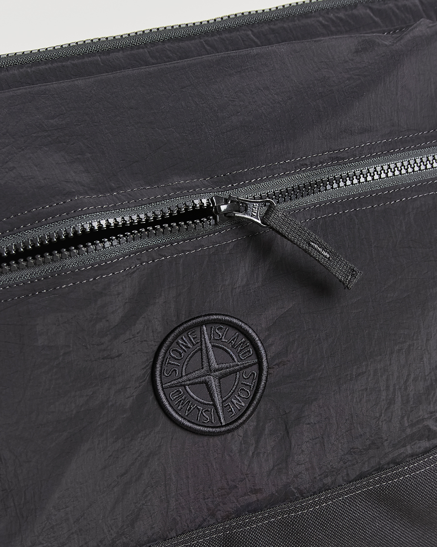 Men | Stone Island Nylon Metal Pouch Portfolio Black | Stone Island | Nylon Metal Pouch Portfolio Black