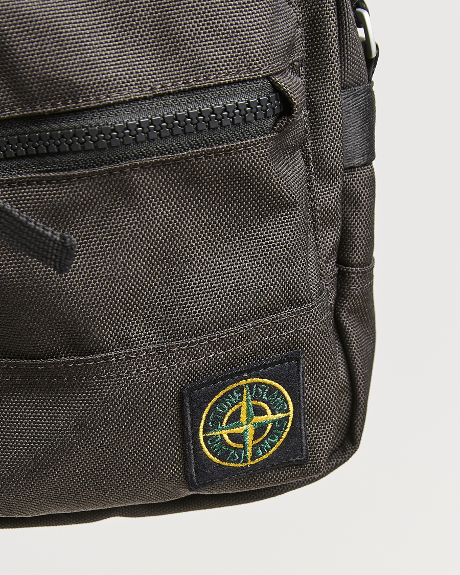 Men | Stone Island Cordura Cross Body Bag Lead Grey | Stone Island | Cordura Cross Body Bag Lead Grey