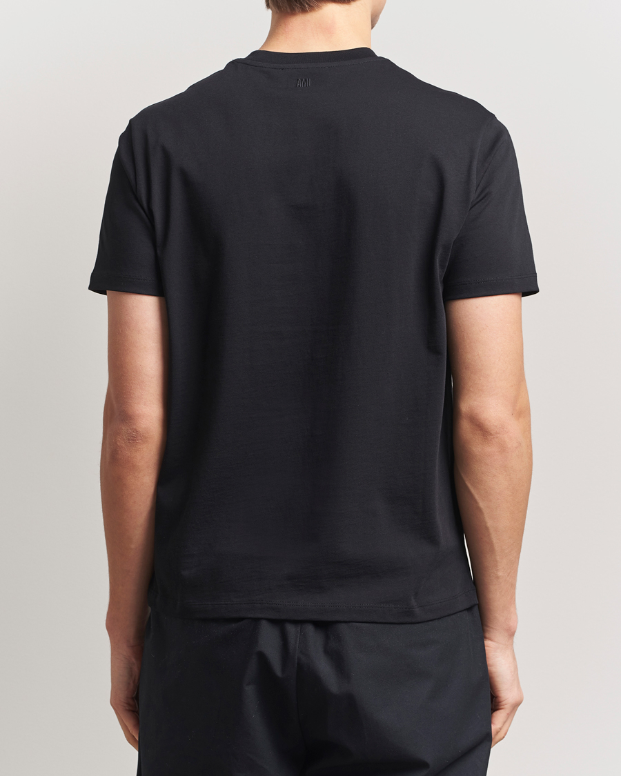 Men | T-Shirts | AMI | Heart Logo T-Shirt Black