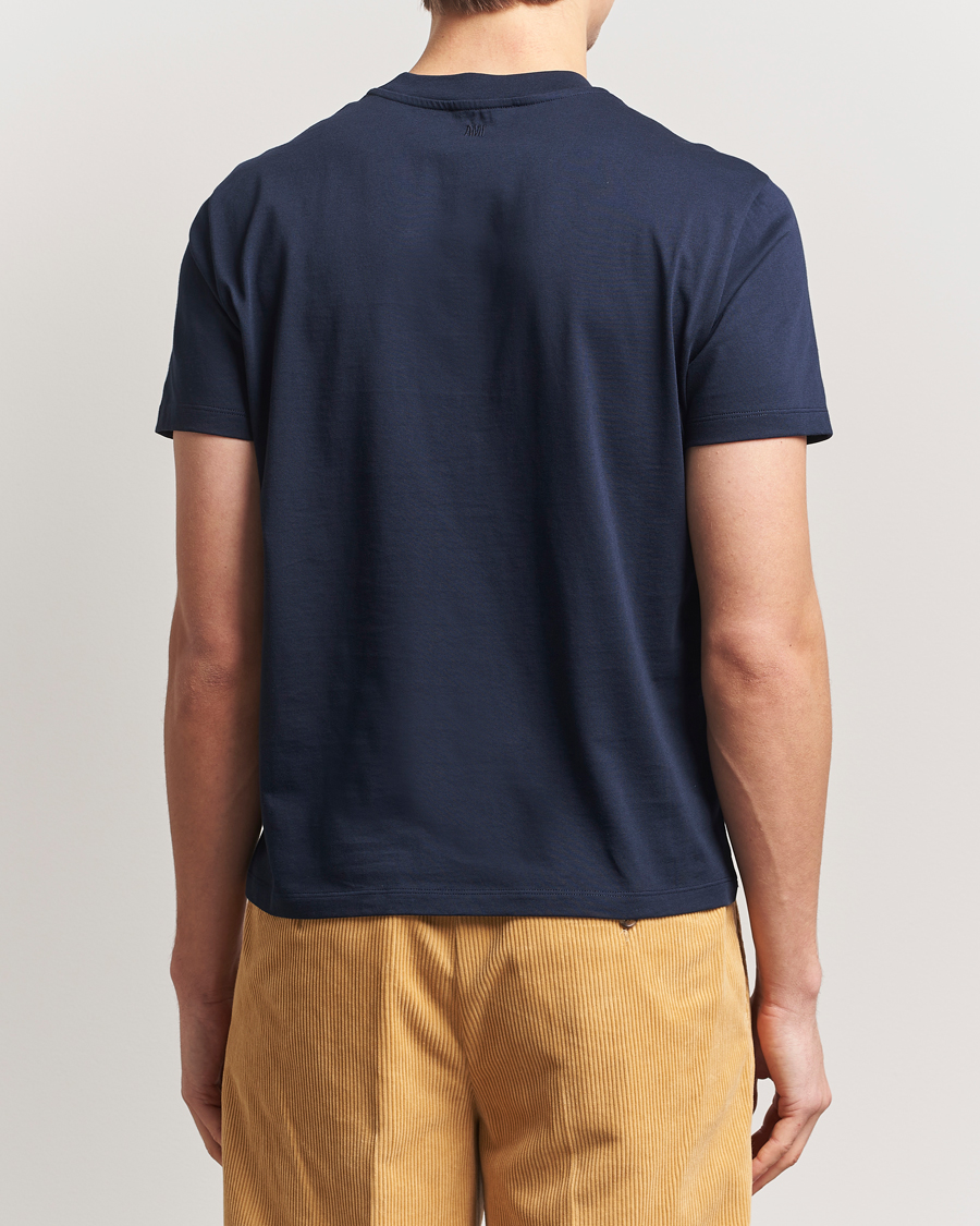 Men | T-Shirts | AMI | Heart Logo T-Shirt Navy