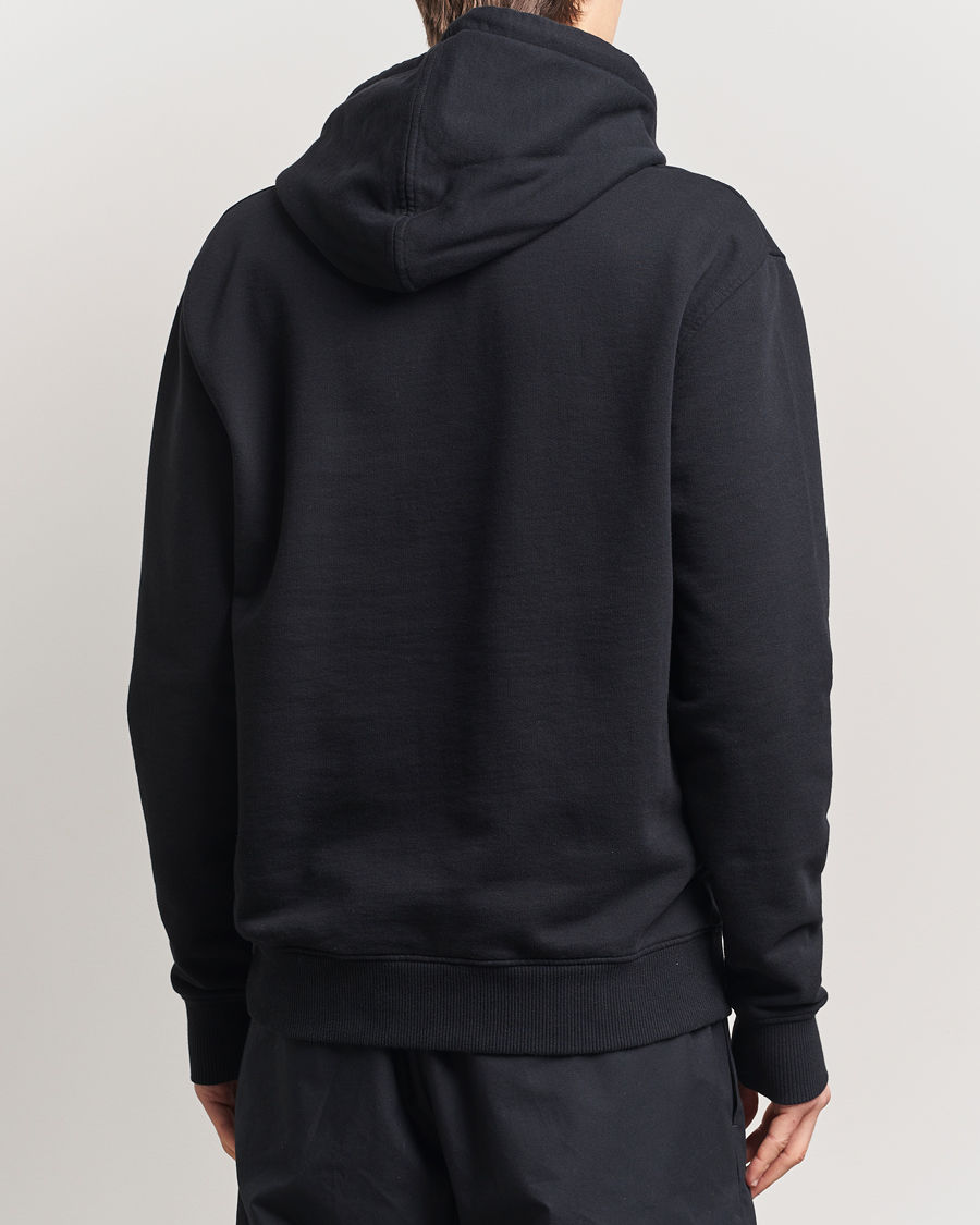 Men | Sweaters & Knitwear | AMI | Heart Logo Hoodie Black