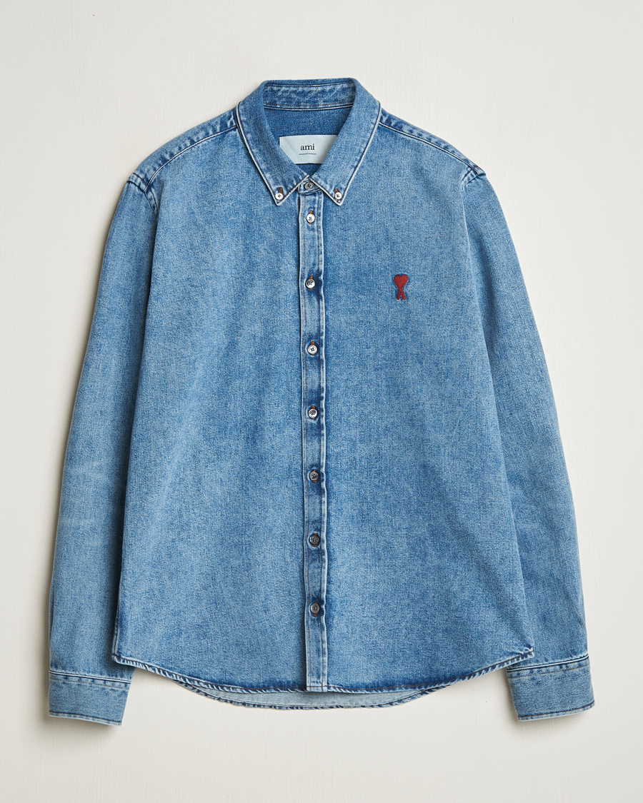 AMI ADC Jeans Shirt Used Blue at CareOfCarl.com