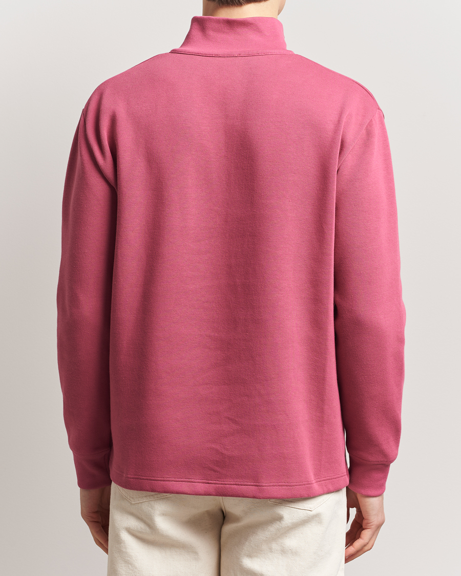 Men | Sweaters & Knitwear | Armor-lux | Camionneur Cotton Half Zip Sweater Malaga