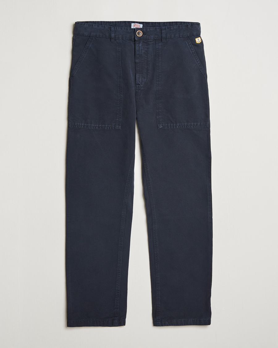 Men | Trousers | Armor-lux | Workwear Trousers Rich Navy