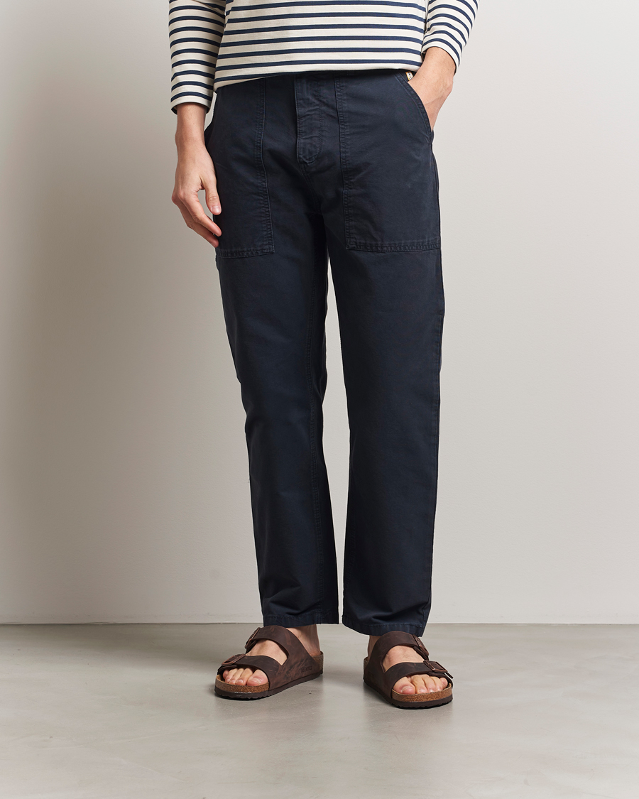 Men | Trousers | Armor-lux | Workwear Trousers Rich Navy