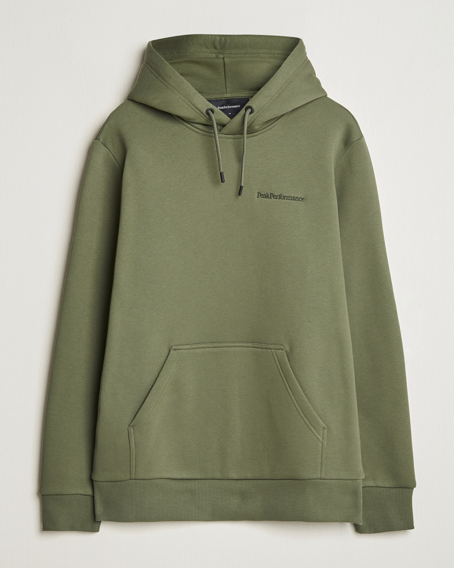 Men | Sweaters & Knitwear | Peak Performance | Original Hoodie Pine Needle