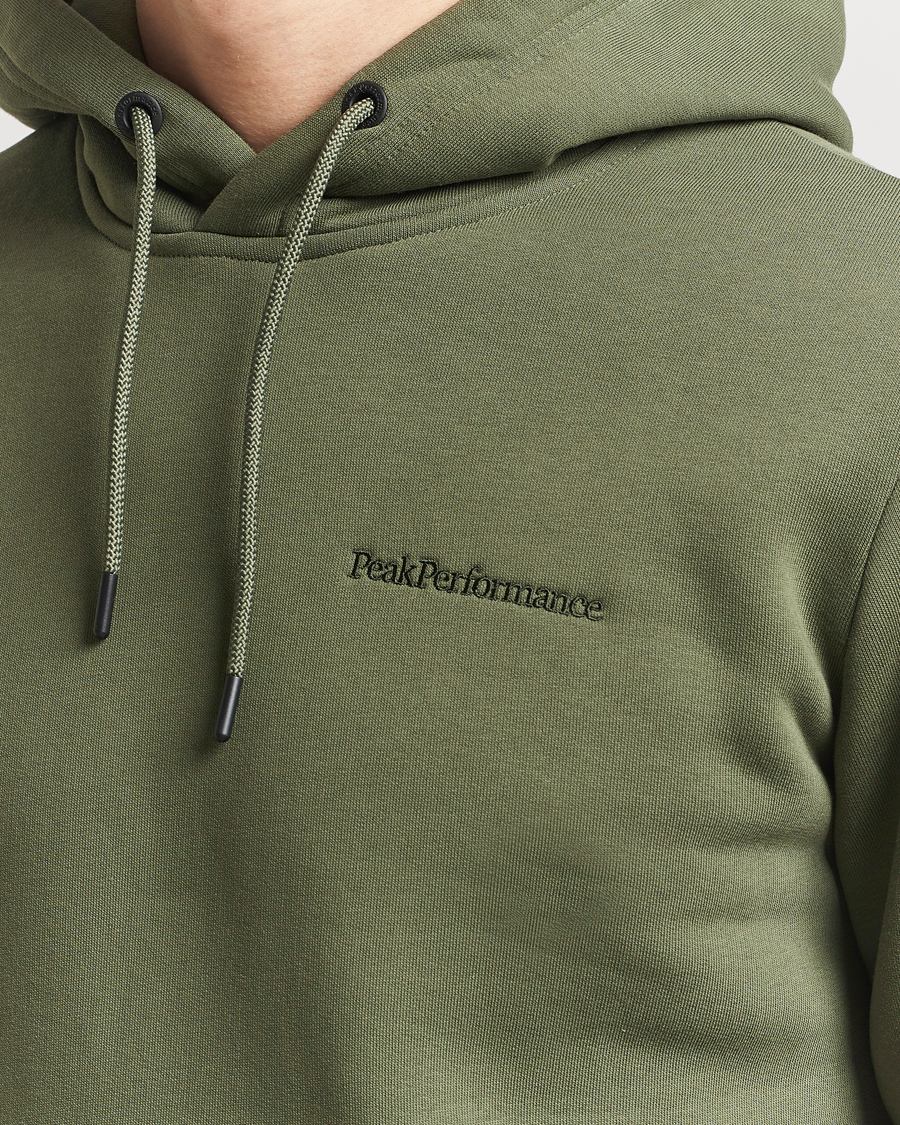 Men | Sweaters & Knitwear | Peak Performance | Original Hoodie Pine Needle