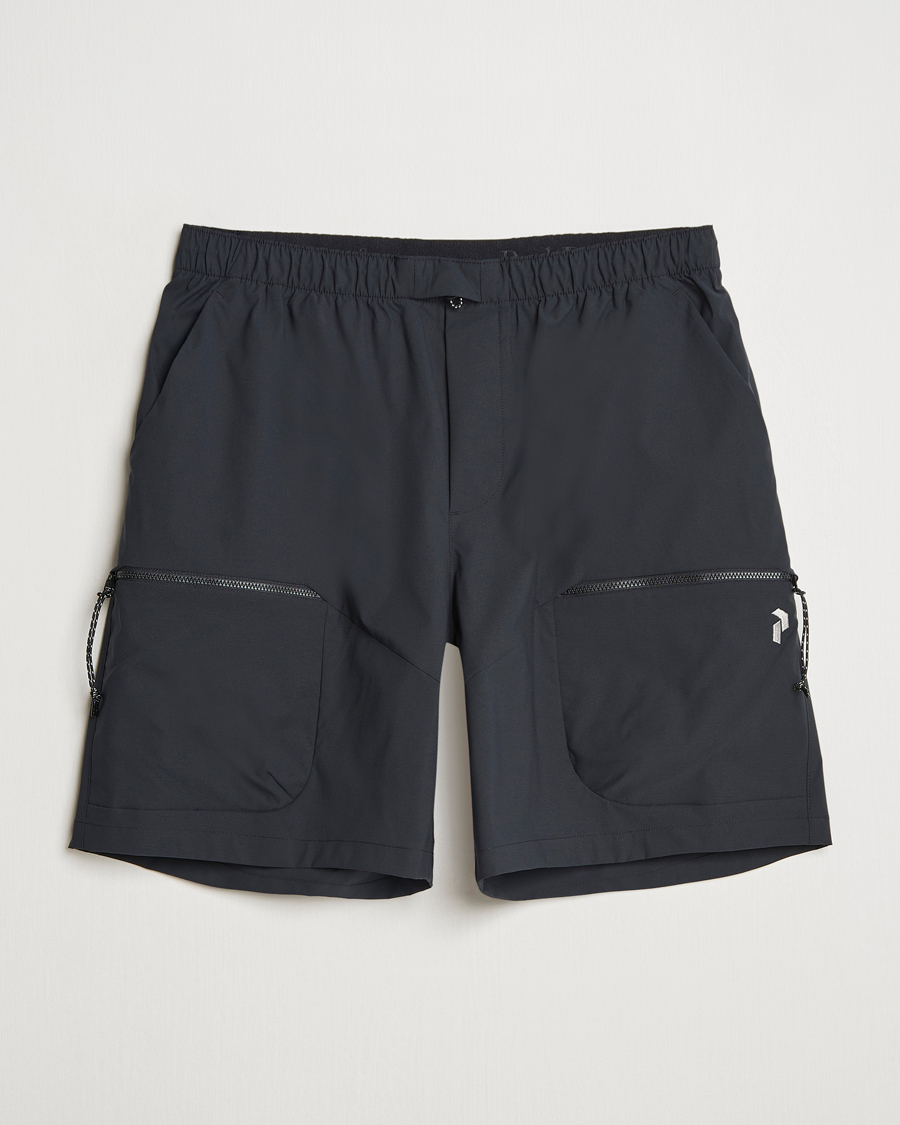 Men | Shorts | Peak Performance | Outdoor Cargo Shorts Black