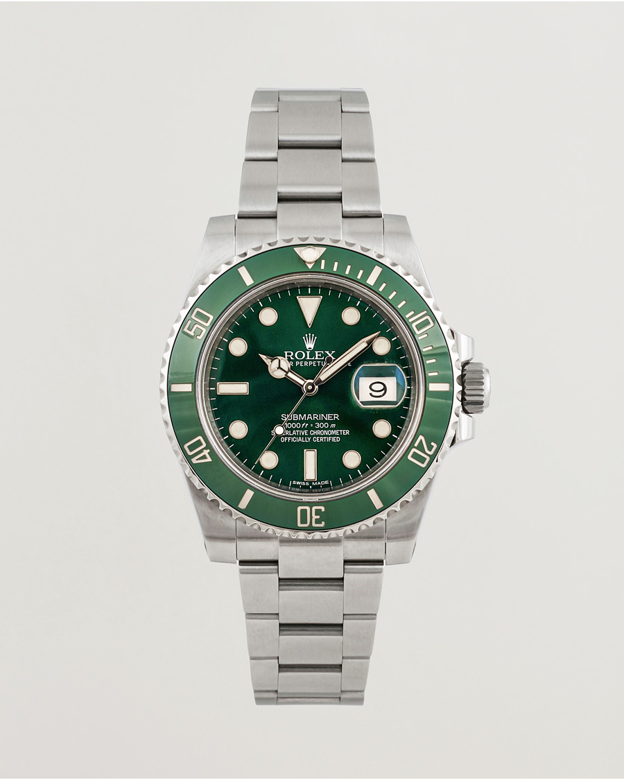 Men | Rolex Pre-Owned Submariner Hulk | Rolex Pre-Owned | Submariner Hulk