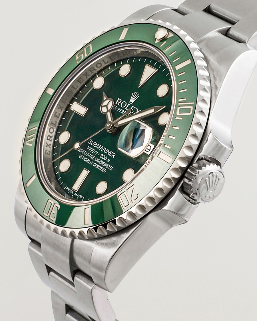 Men | Rolex Pre-Owned Submariner Hulk | Rolex Pre-Owned | Submariner Hulk
