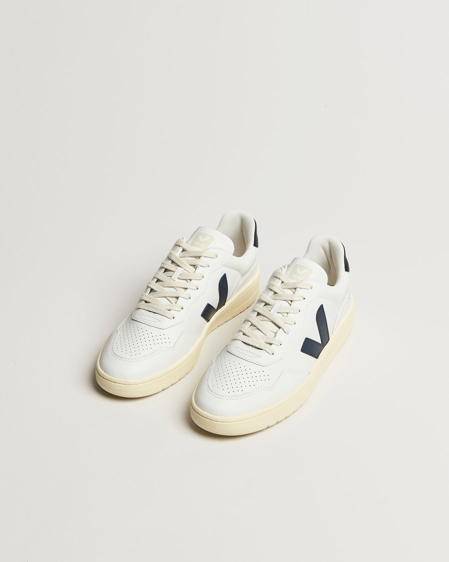 Veja V-90 Sneaker Extra White/Nautico at CareOfCarl.com