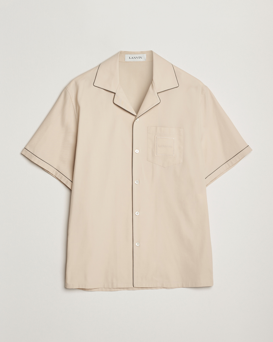 Men | Shirts | Lanvin | Bowling Shirt Mastic