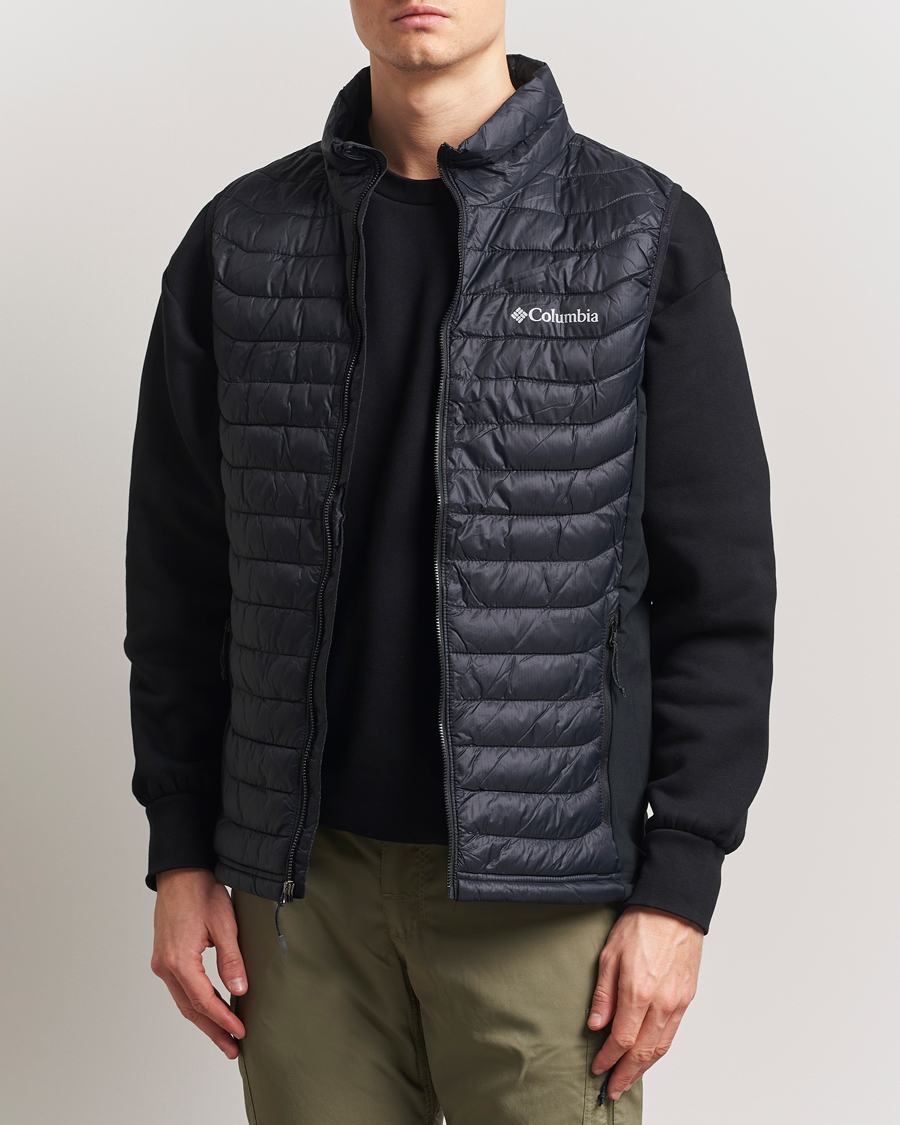 Men | Gilets | Columbia | Powder Pass Hybrid Vest Black
