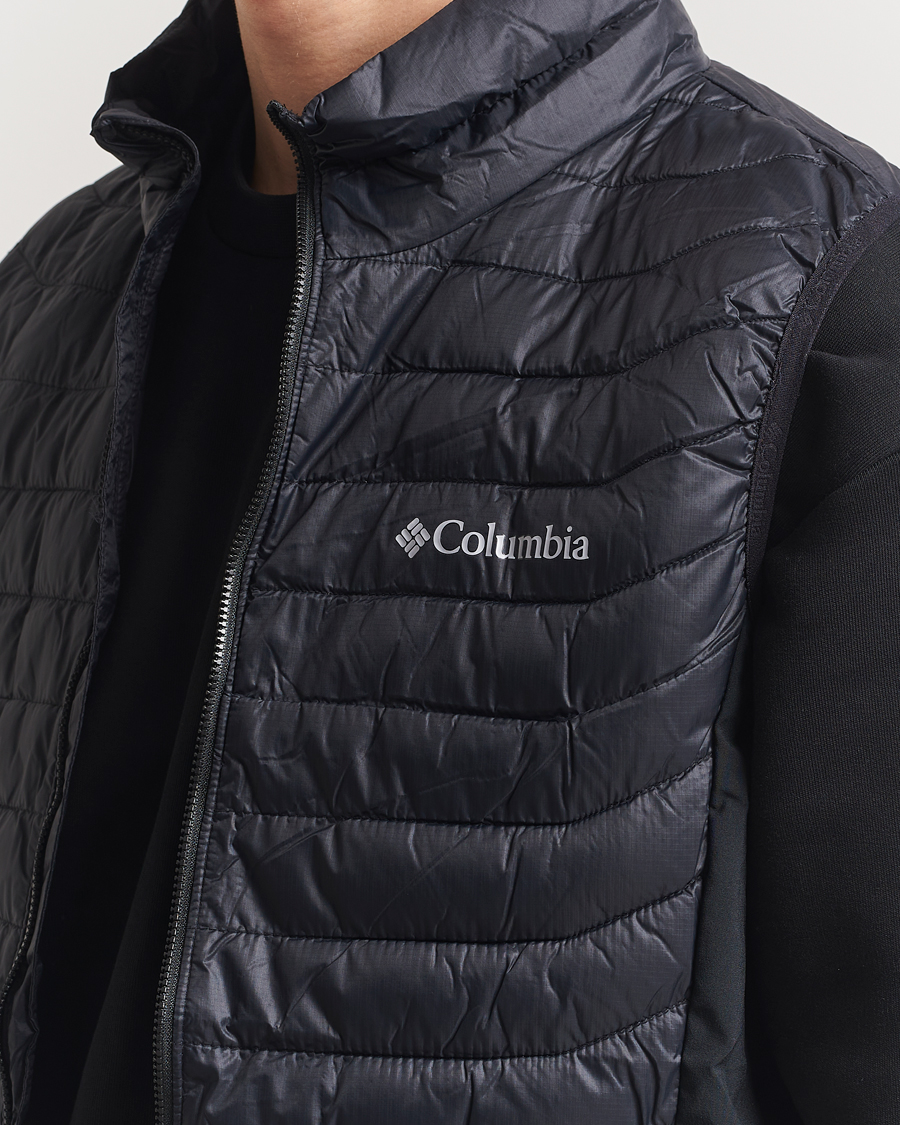 Men | Gilets | Columbia | Powder Pass Hybrid Vest Black