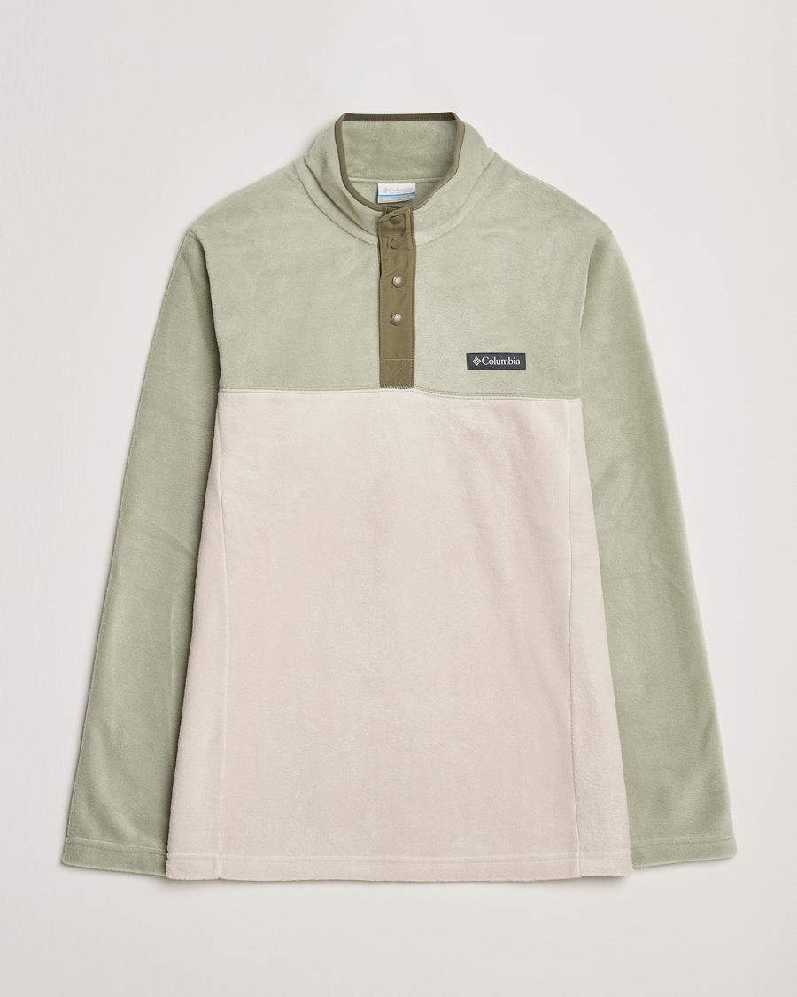 Men | Sweaters & Knitwear | Columbia | Steens Mountain Half Zip 2.0 Fleece Dark Stone/Safari