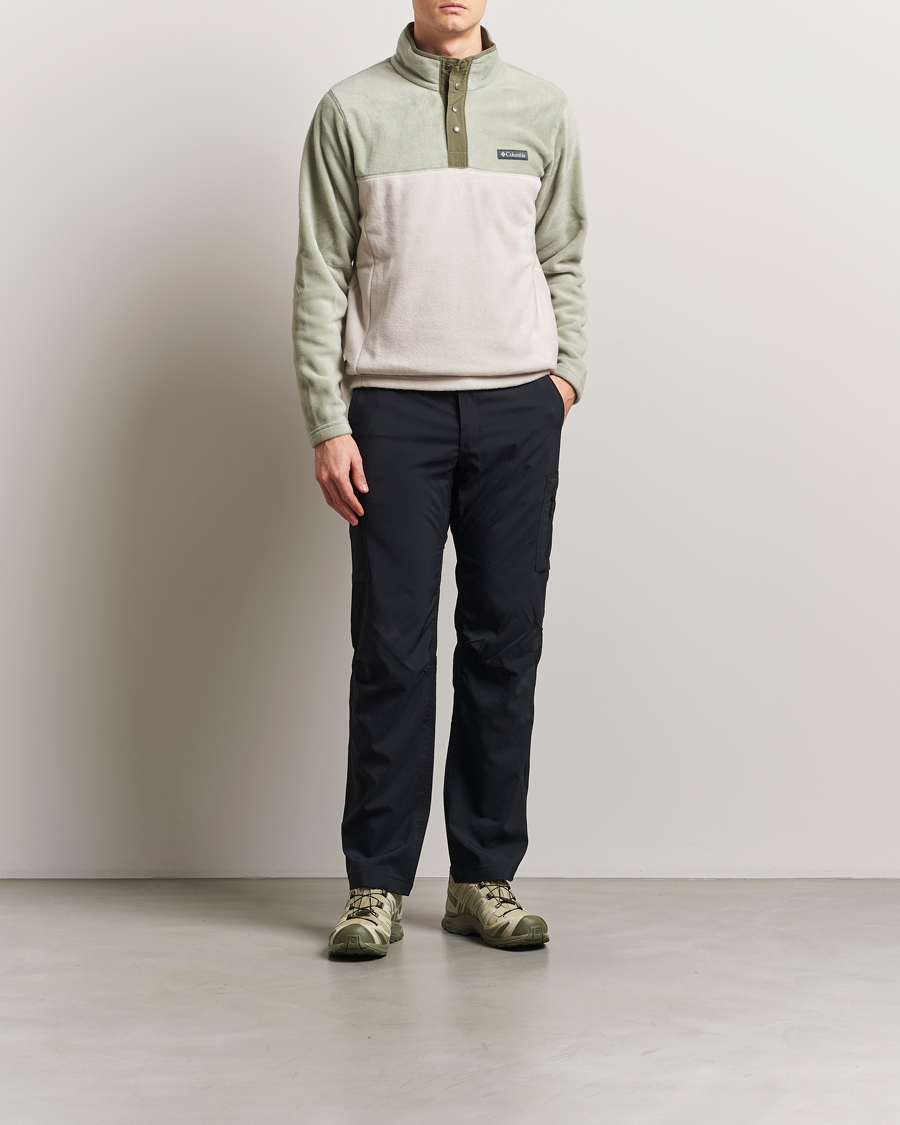 Men | Sweaters & Knitwear | Columbia | Steens Mountain Half Zip 2.0 Fleece Dark Stone/Safari