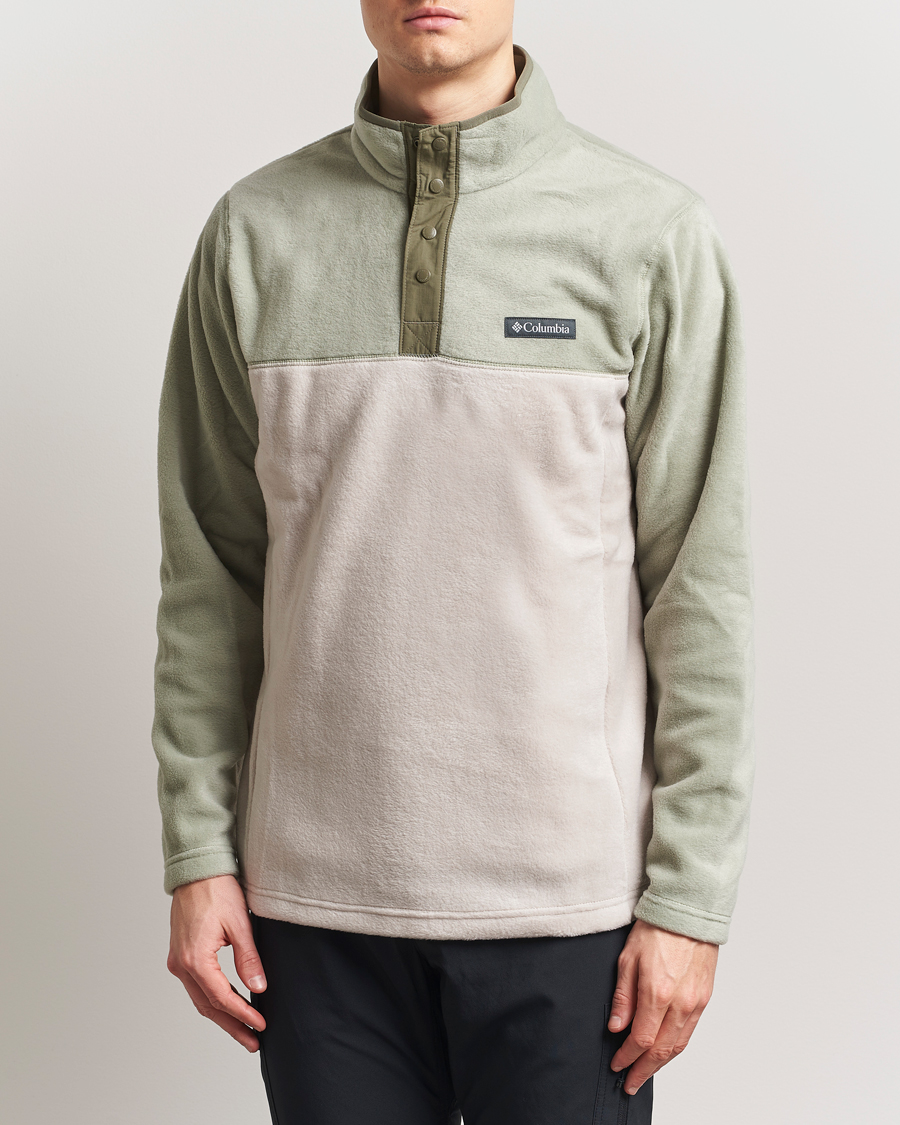 Men | Sweaters & Knitwear | Columbia | Steens Mountain Half Zip 2.0 Fleece Dark Stone/Safari