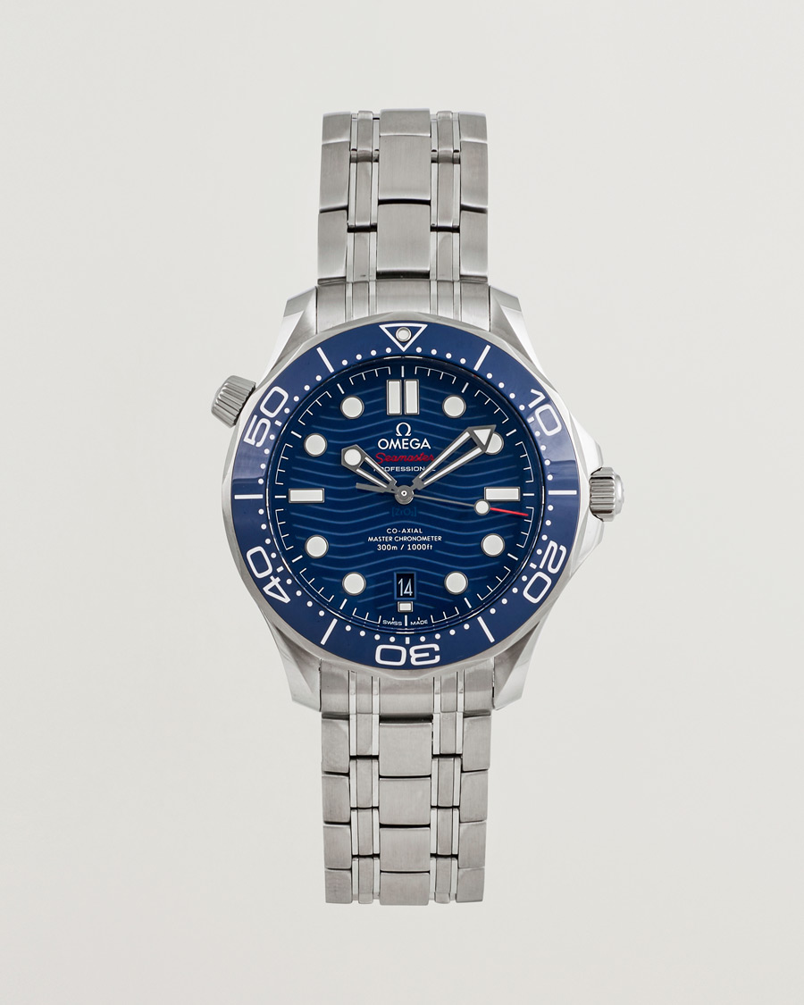 Men | Omega Pre-Owned Seamaster Diver 300M Steel Blue | Omega Pre-Owned | Seamaster Diver 300M Steel Blue