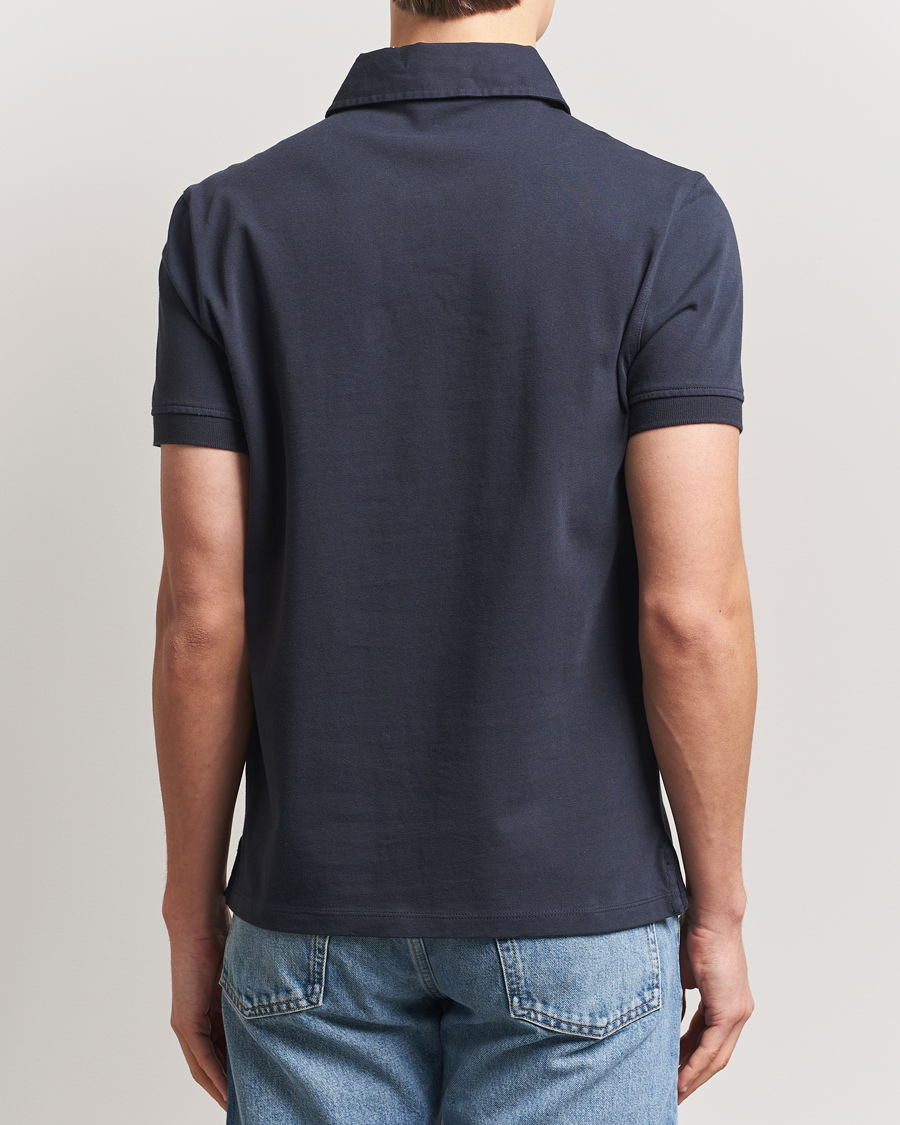 Men | Polo Shirts | Tiger of Sweden | Ronen Cotton Polo Light Ink