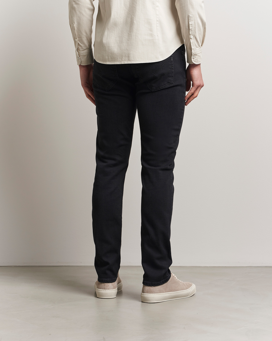Men | Jeans | Dondup | George Jeans Washed Black