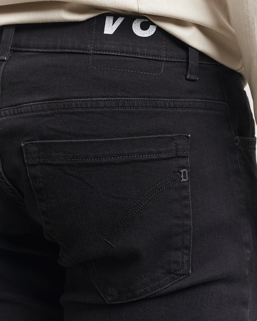 Men | Jeans | Dondup | George Jeans Washed Black
