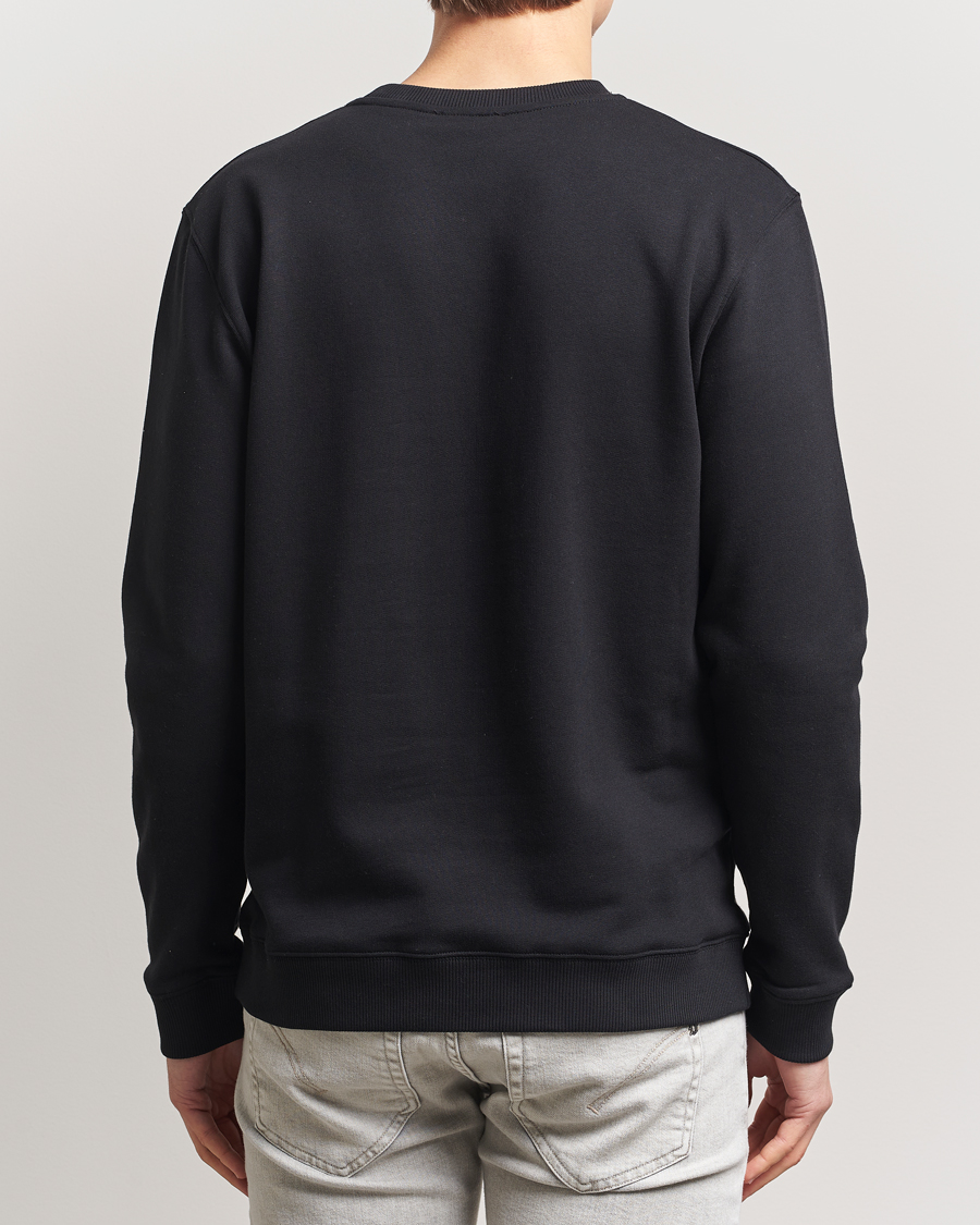 Men | Sweaters & Knitwear | Dondup | Logo Crew Neck Sweatshirt Black