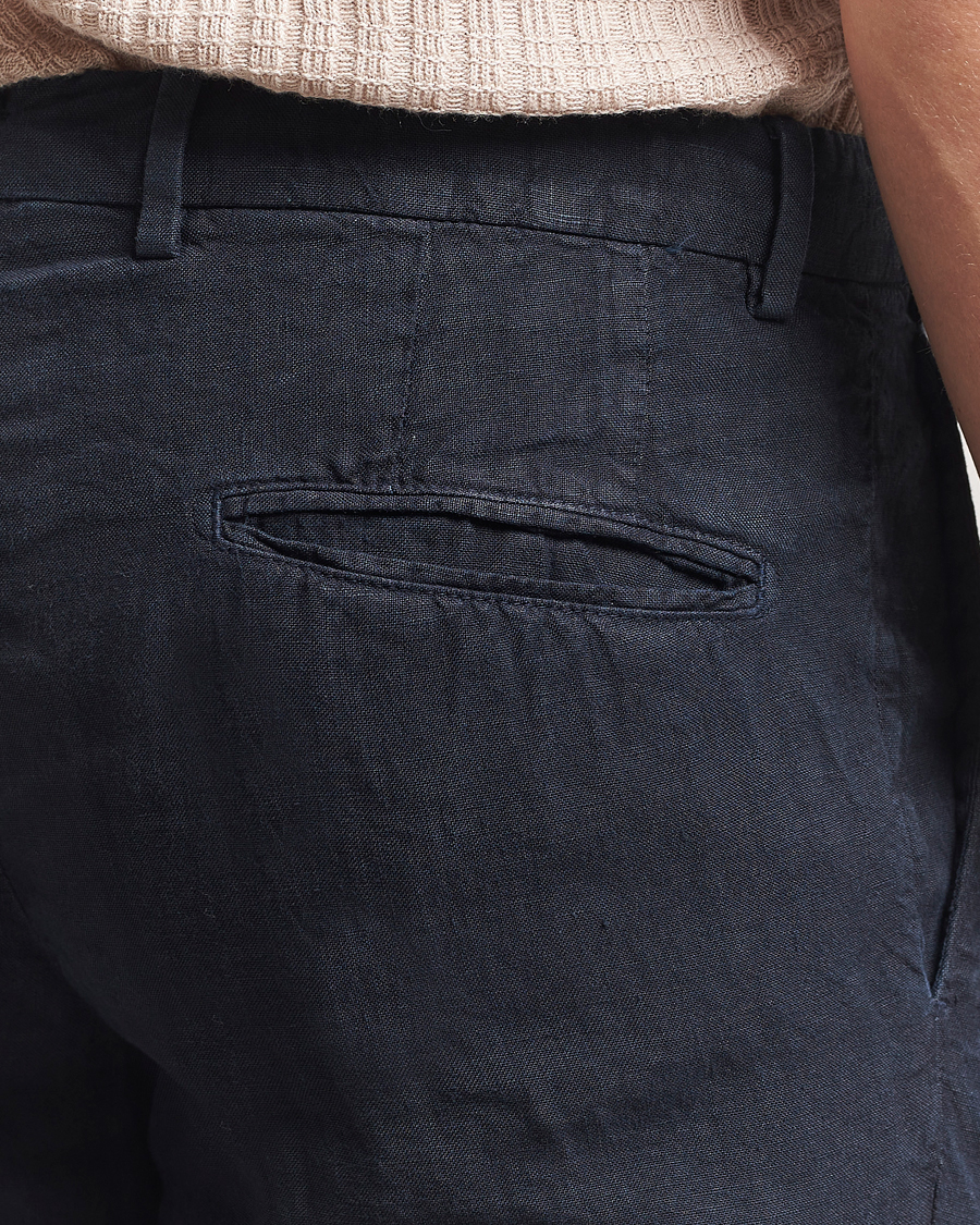 Men | Suits | Boglioli | K Jacket Linen Suit Navy