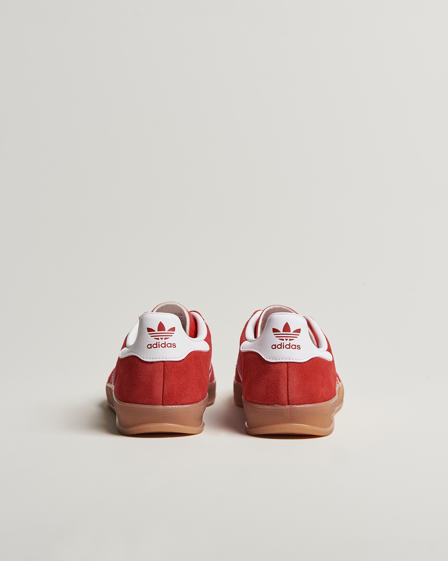Men | adidas Originals Gazelle Indoor Sneaker Red/White | adidas Originals | Gazelle Indoor Sneaker Red/White