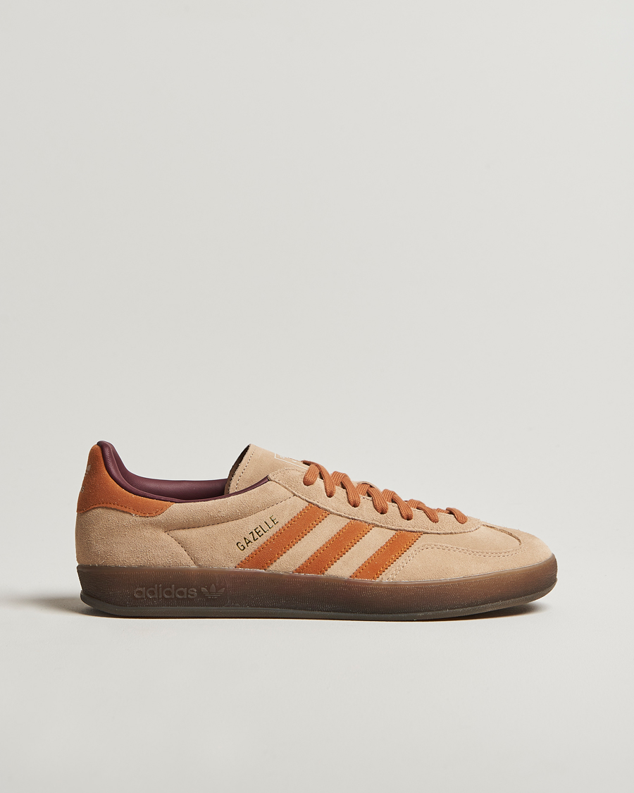 adidas Originals Gazelle Indoor Sneaker Beige/Orange at CareOfCarl.com adidas Originals Gazelle Indoor Sneaker Beige/Orange at CareOfCarl.com