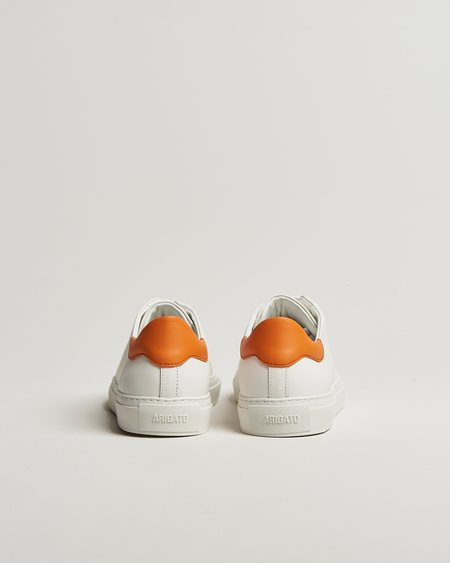Axel Arigato Clean 90 Sneaker White/Orange at CareOfCarl.com