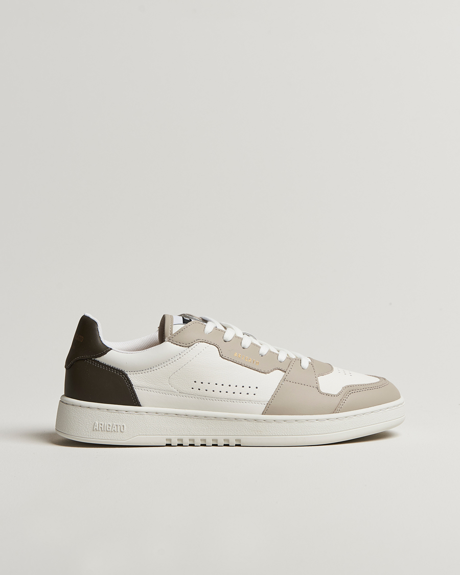 Men | Axel Arigato Dice Lo Sneaker White/Dark Brown | Axel Arigato | Dice Lo Sneaker White/Dark Brown