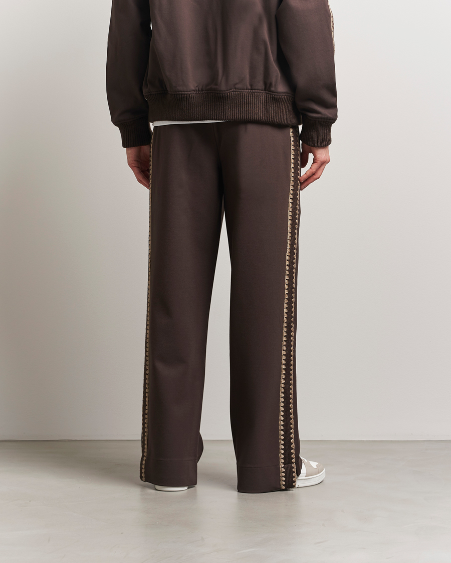 Men | Trousers | Axel Arigato | Carter Track Pants Dark Brown