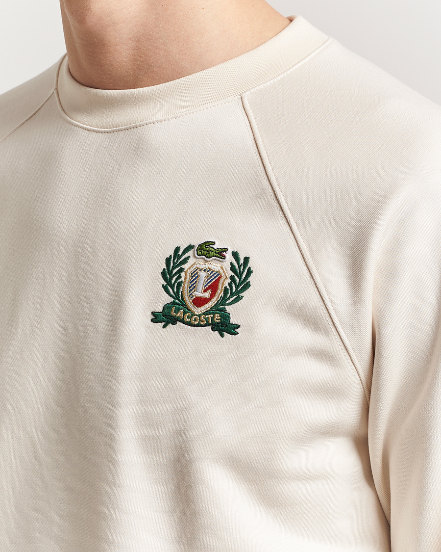 Men | Sweaters & Knitwear | Lacoste | Classic Fit Embroidered Sweatshirt Lapland