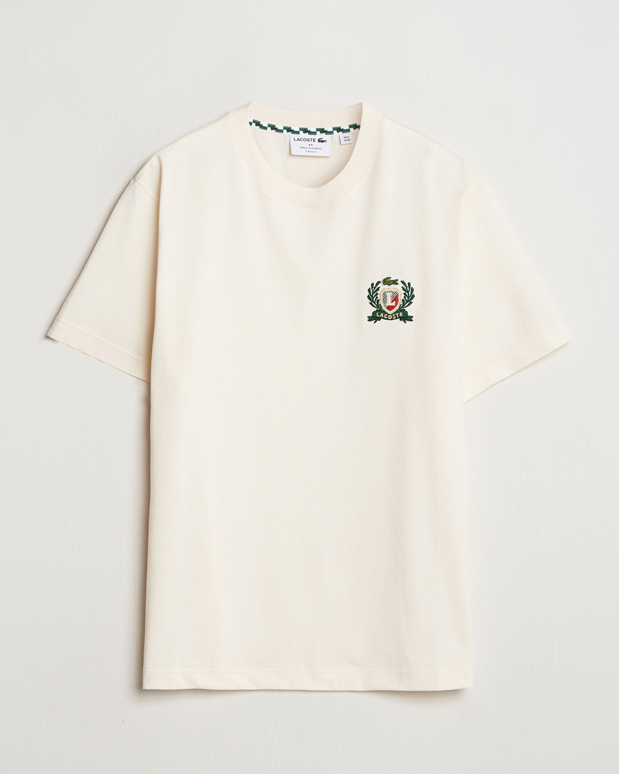 Men | T-Shirts | Lacoste | Classic Fit Embroidered T-Shirt Lapland