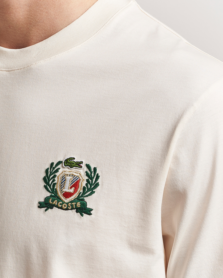 Men | T-Shirts | Lacoste | Classic Fit Embroidered T-Shirt Lapland
