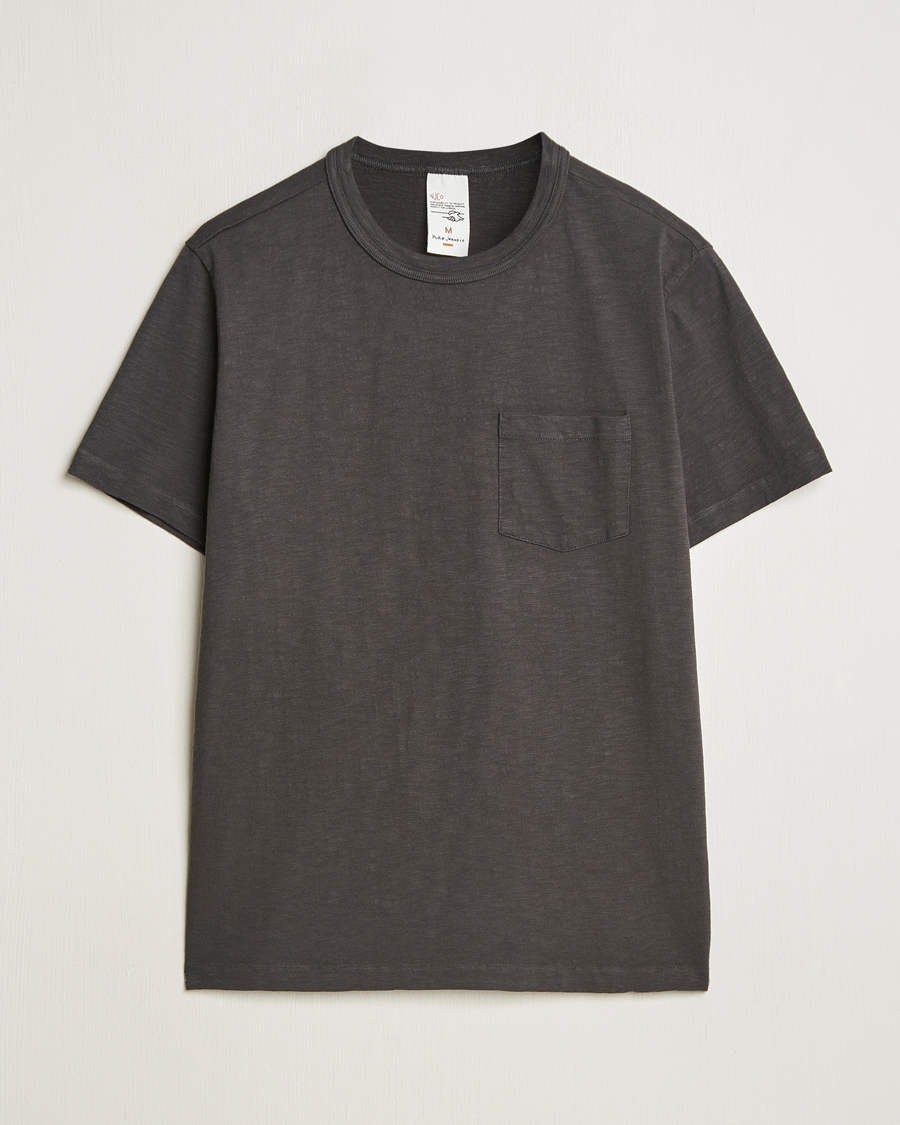Men | T-Shirts | Nudie Jeans | Roy Heavy Slub T-Shirt Antracite