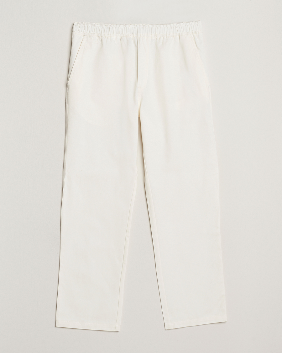 Men | Trousers | Samsøe Samsøe | Jabari Drawstring Trousers Clear Cream
